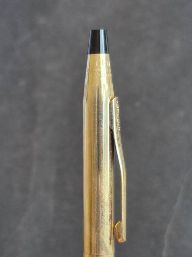 Cross Pen/Pencil Set 1/20 10kts Rolled Gold (engraved)