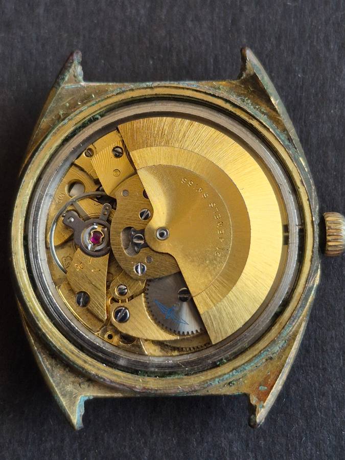 Vintage Men's Rotary 21 Jewels Automatic Wrist Watch (not working) nice condition