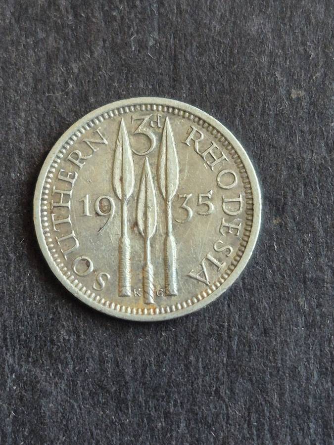 Southern Rhodesia Threepence 1935
