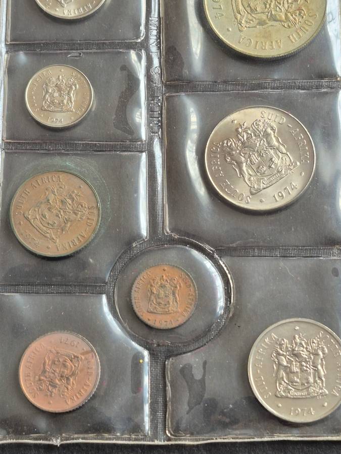 SA Mint Pack 1974 (including Silver One Rand)