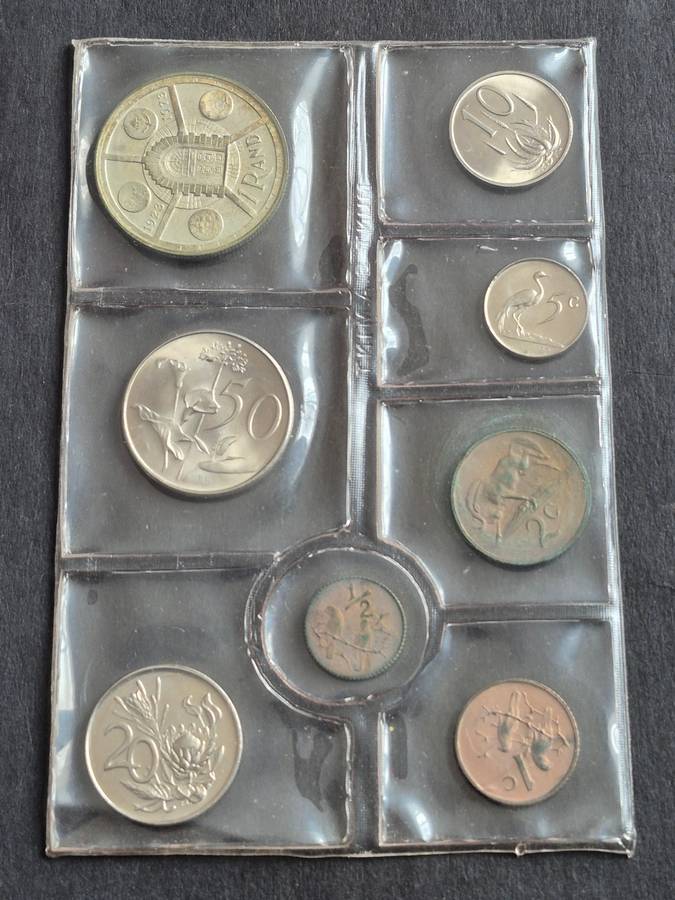 SA Mint Pack 1974 (including Silver One Rand)