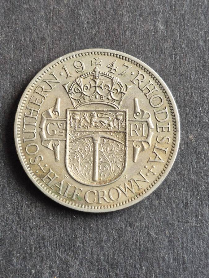 Rhodesia and Nysaland Half Crown 1947
