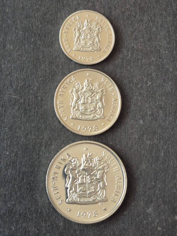 Republic 5/10/20 Cents 1978 Proof