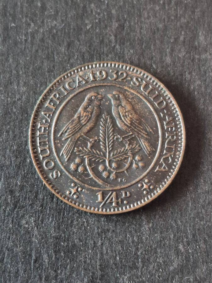 Union Farthing 1932 UNC