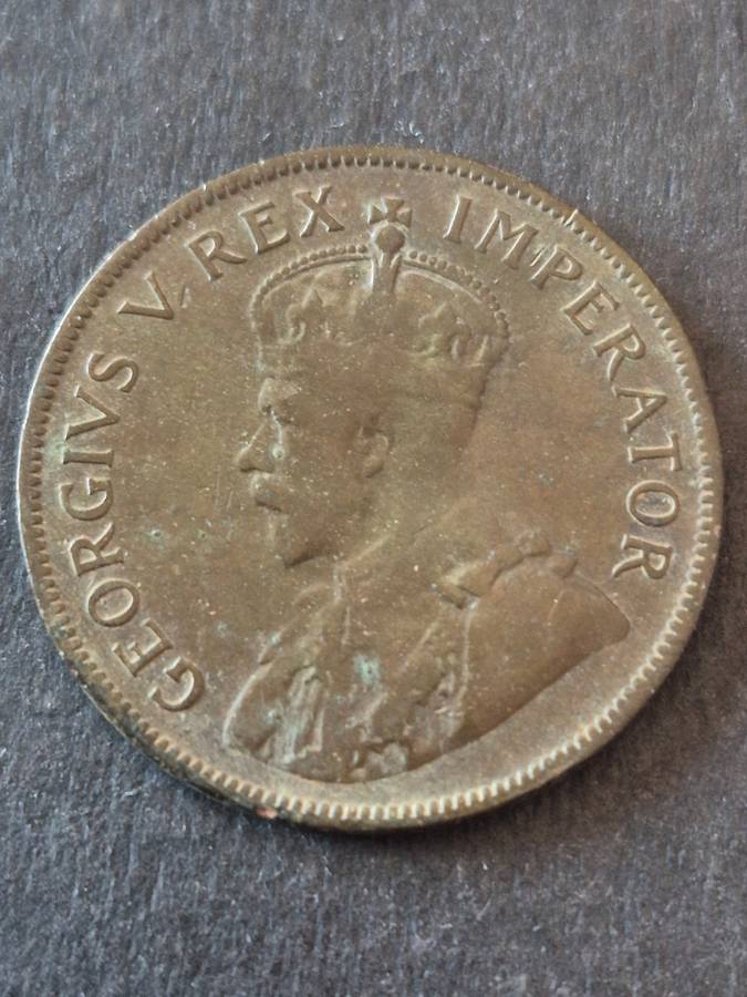 Union One Penny 1935