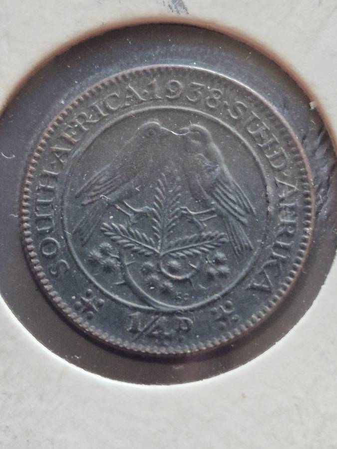 Union Farthing 1938 UNC