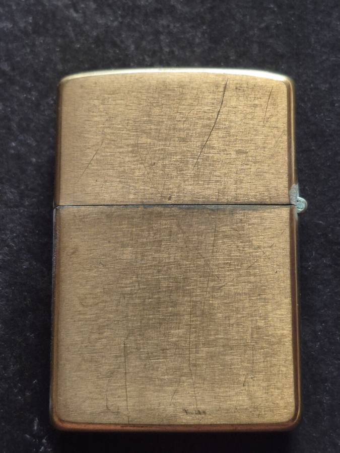 Vintage Solid Brass Zippo 1932-1984