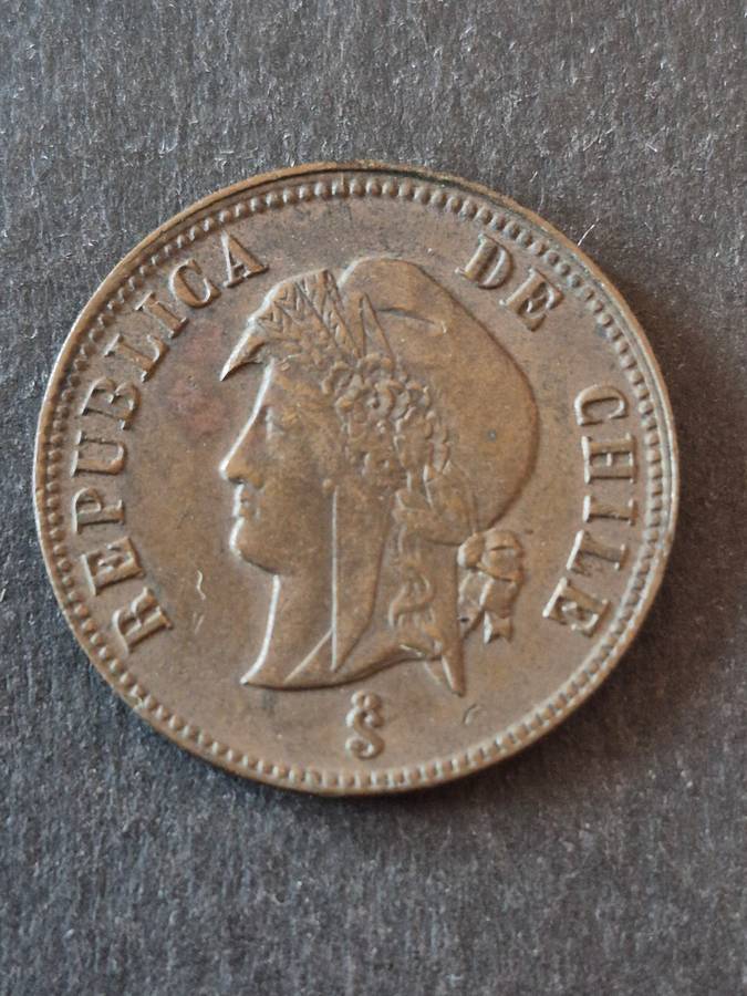 Chile 2 1/2 Centavos 1898 (nice condition)