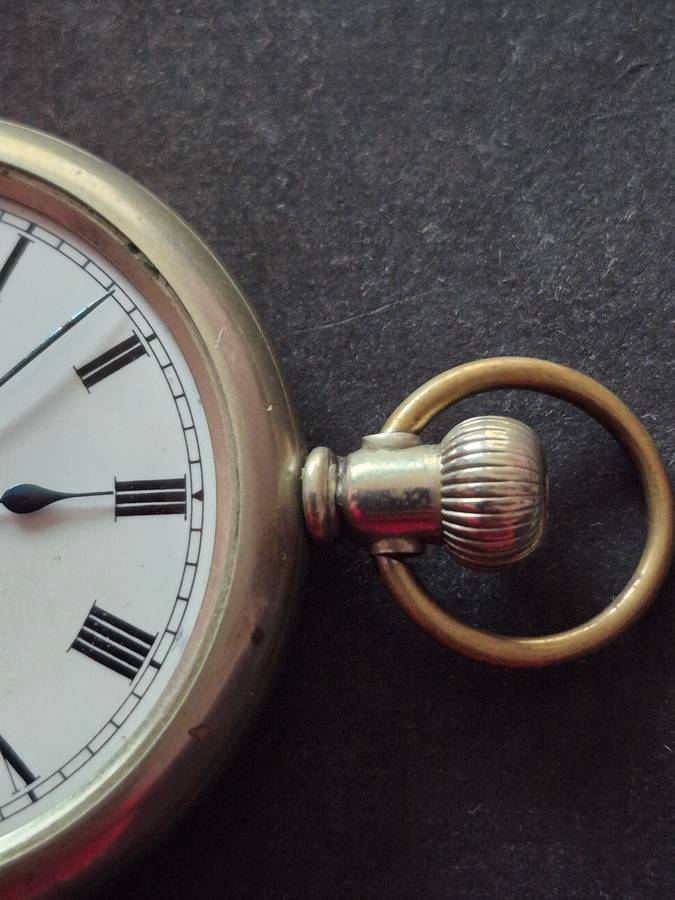 Elgin Pocket Watch (missing glass) not working