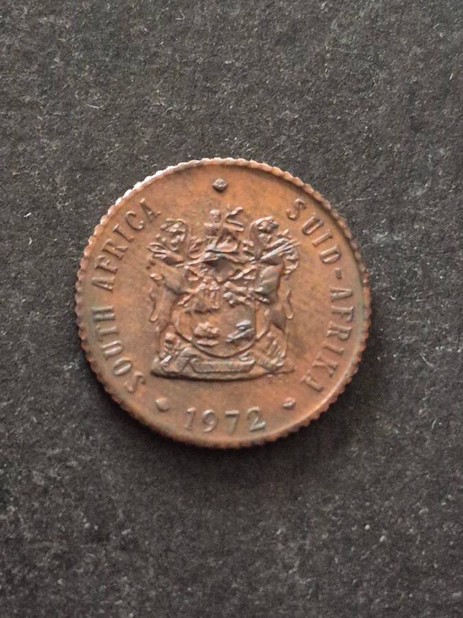 Republic 1/2 Cent 1972 UNC