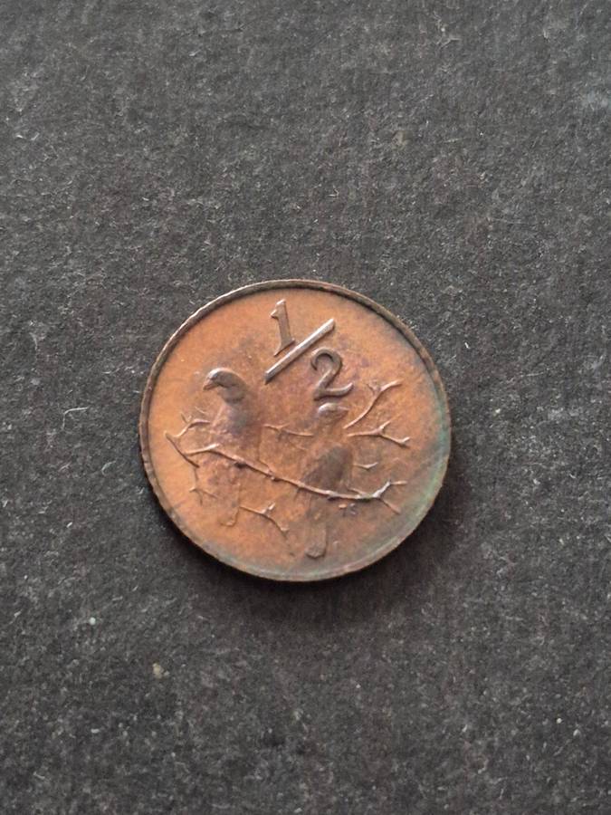 Republic 1/2 Cent 1972 UNC