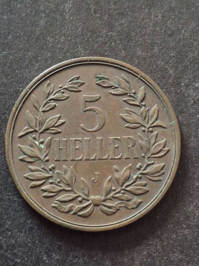 Deutsche Ostafrika 5 Heller 1908J