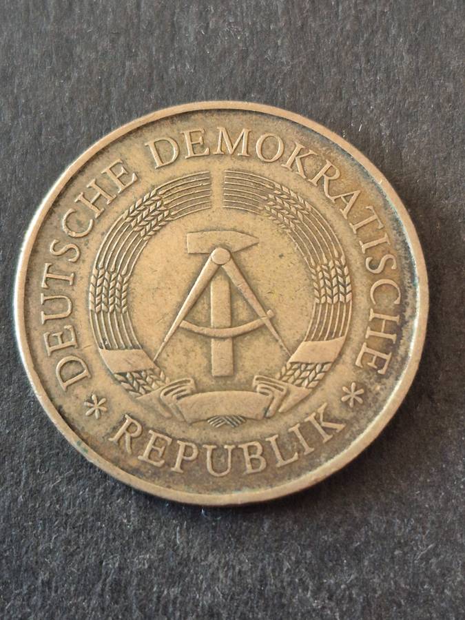 East Germany 5 Mark 1969 20th Anniversary (DDR)