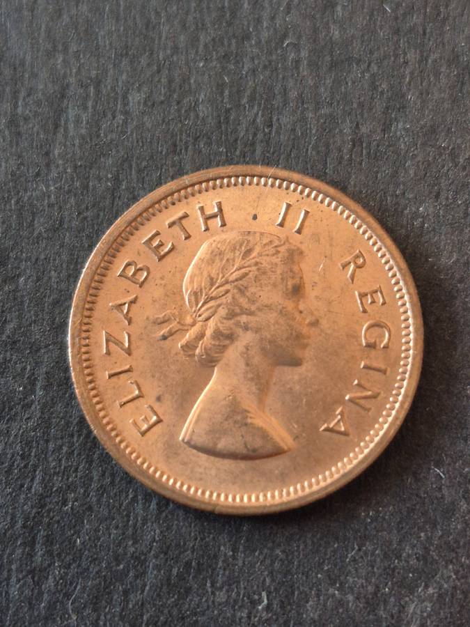 Union Farthing 1958 EF+/UNC
