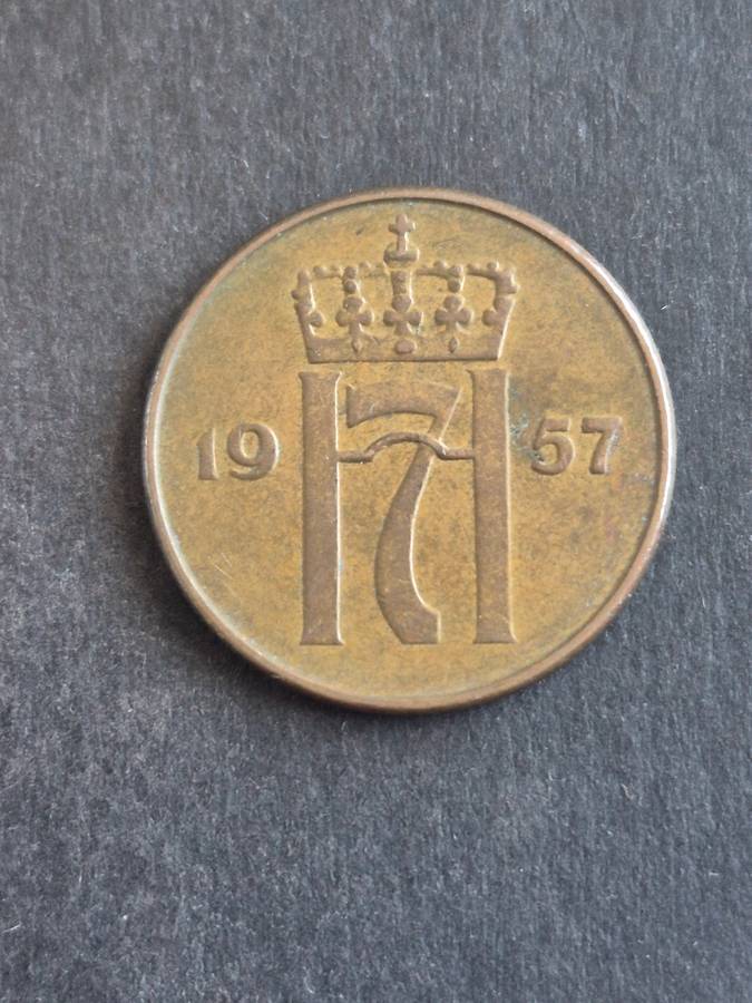 Norway 5 Ore 1957