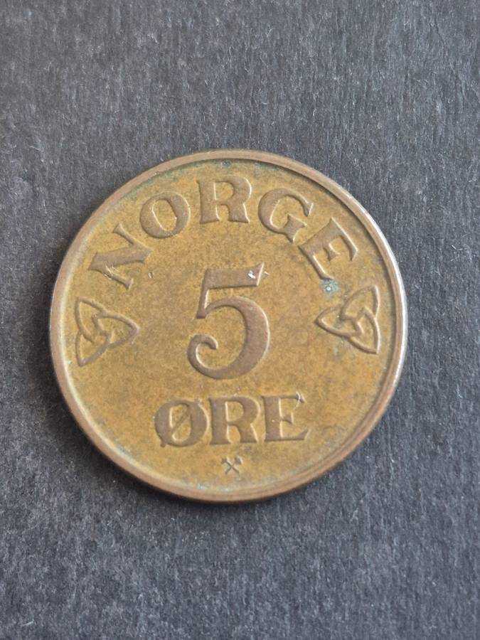Norway 5 Ore 1957