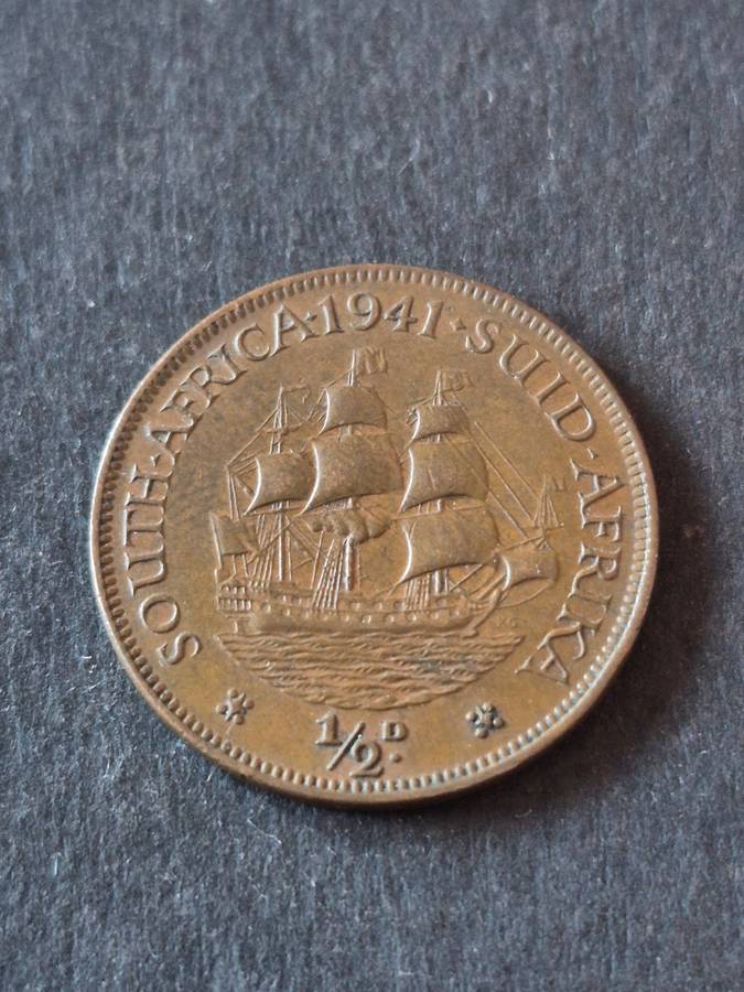 Union 1/2 Penny 1941