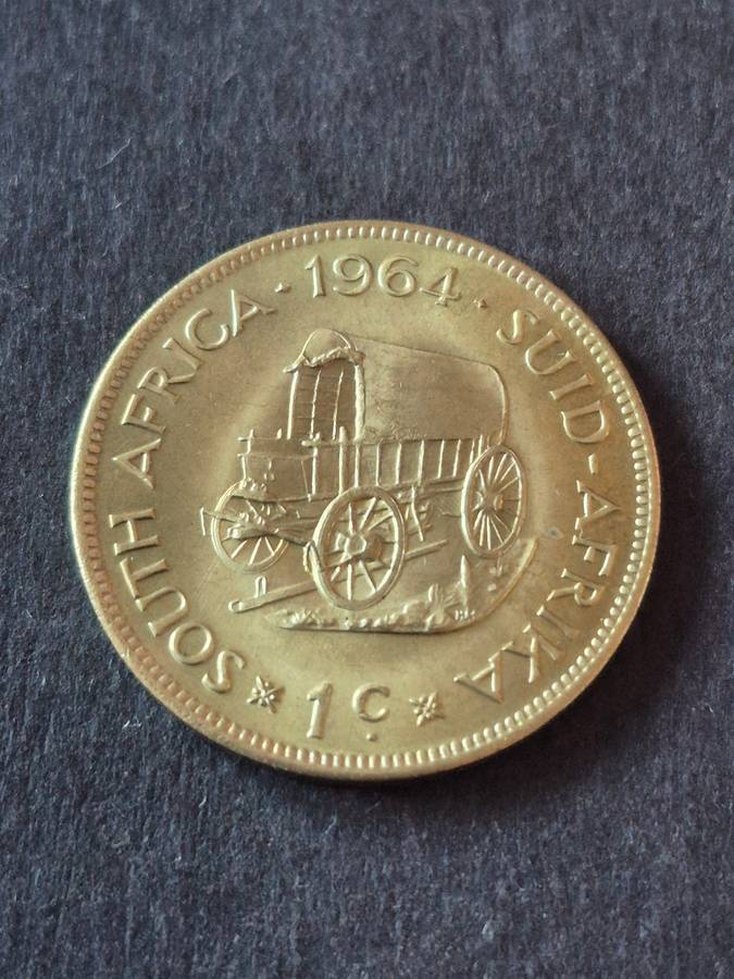 Republic One Cent 1964 UNC