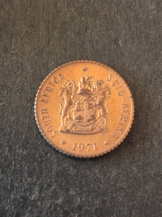 Republic 1/2 Cent 1971 UNC