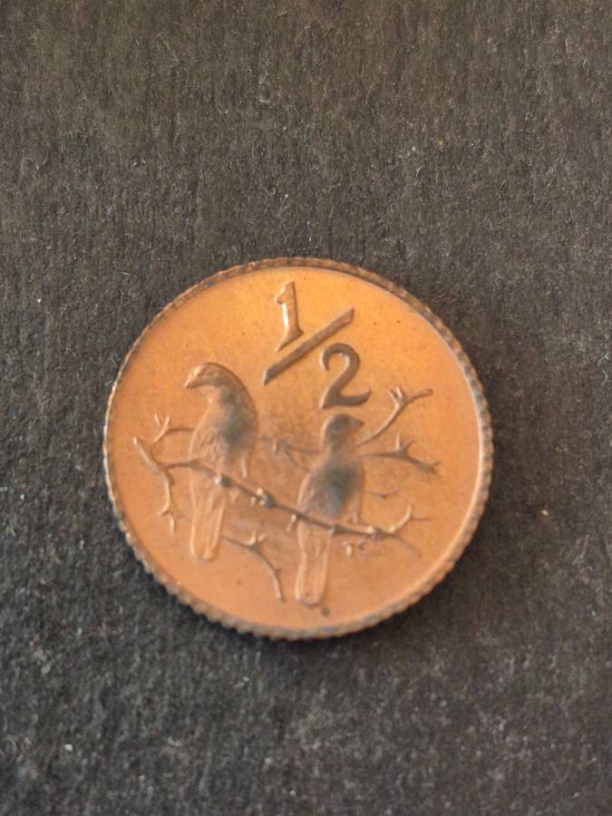 Republic 1/2 Cent 1971 UNC