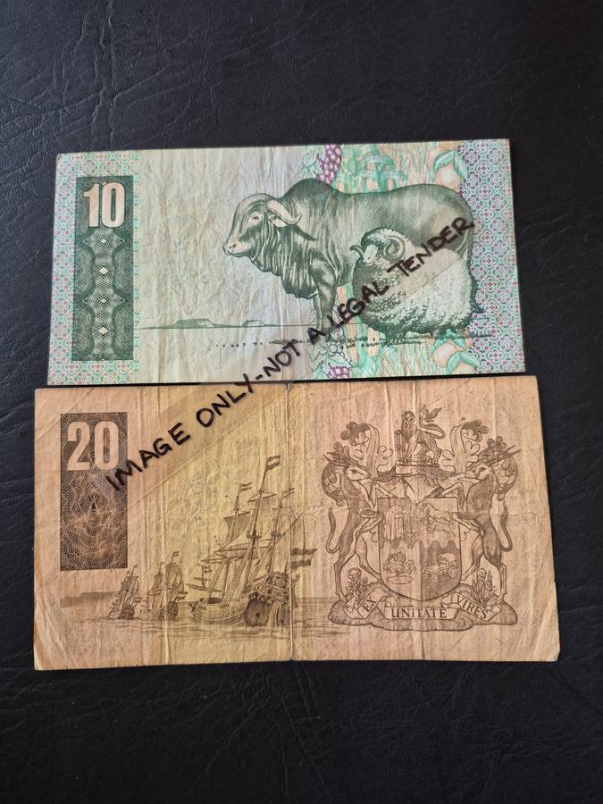 GPC de Kock Ten and Twenty Rand