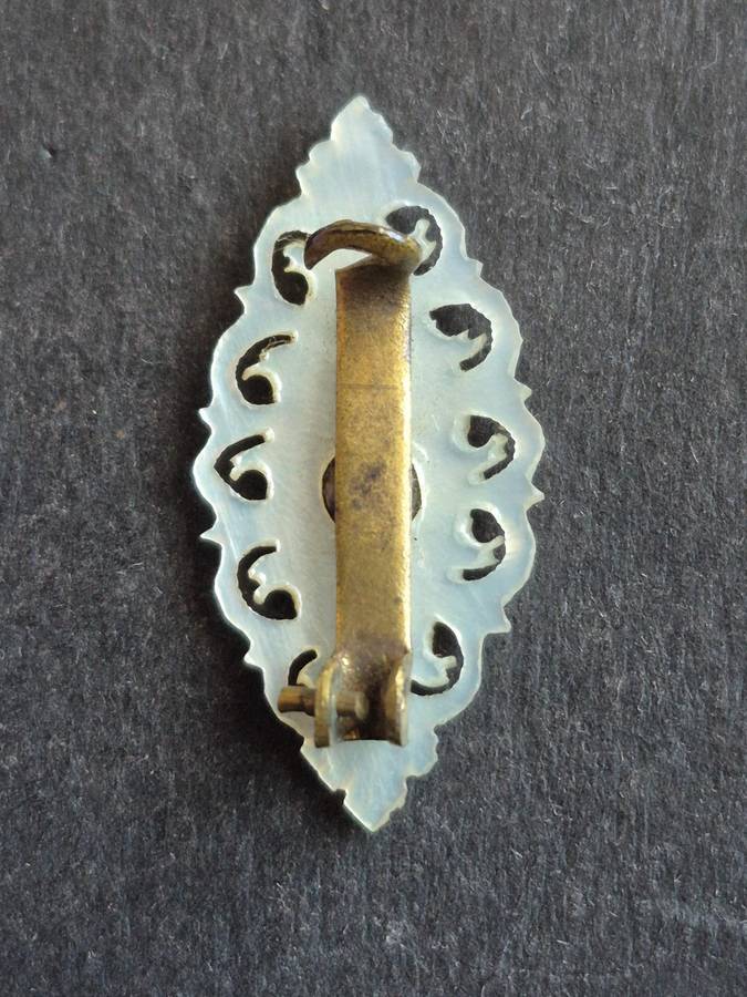 Vintage Mother of Pearl Brooch (pin broken)