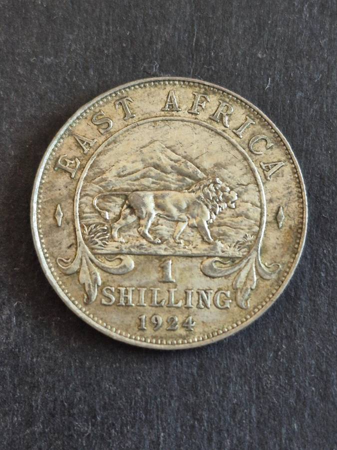 East Africa One Shilling 1924 (nice condition)