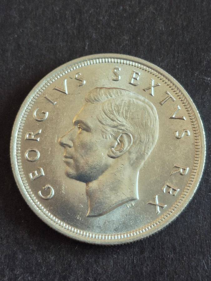 Union 5 Shillings 1952 UNC