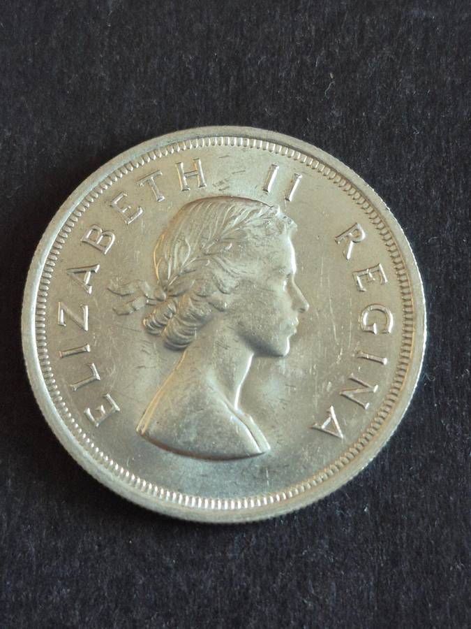 Union 5 Shillings 1953 (excellent condition)