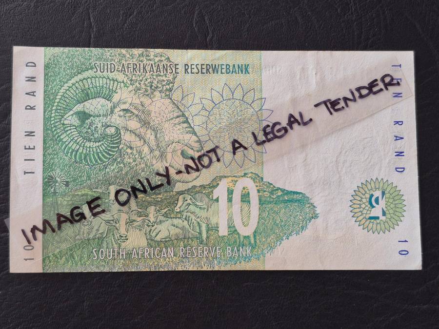 CL Stals Ten Rand 2nd issue 1993 (nice condition)