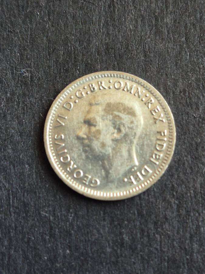Australia Threepence 1950 Silver
