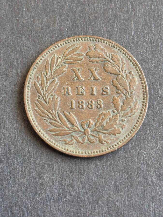 Portugal 20 Reis 1888