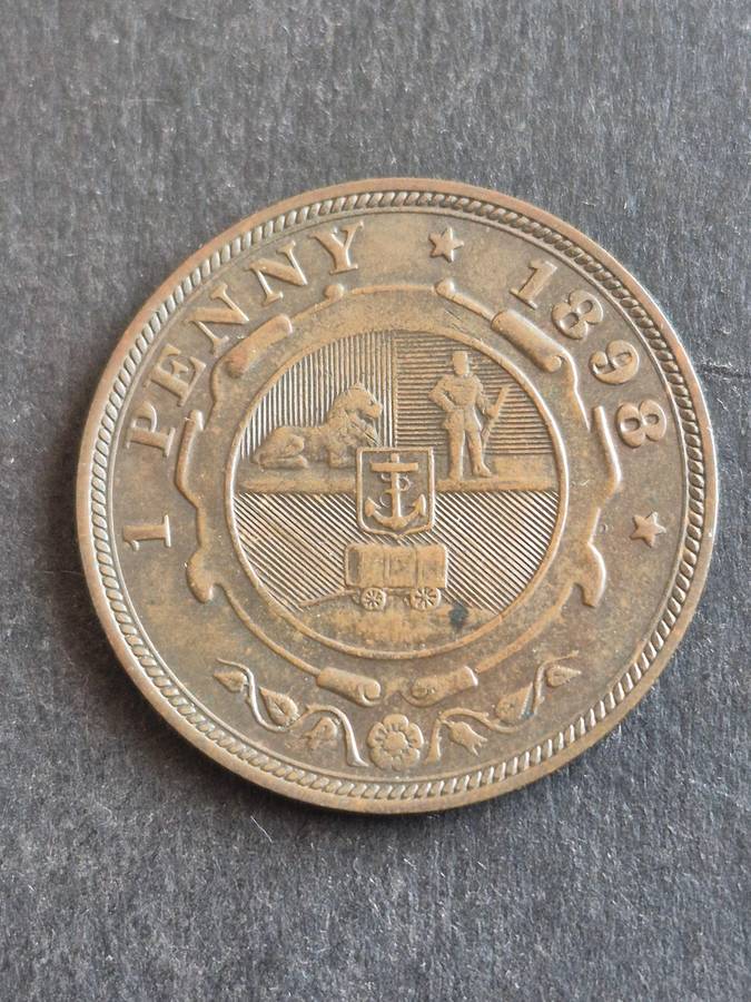 ZAR Penny 1898