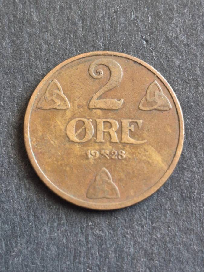 Norway 2 Ore 1928