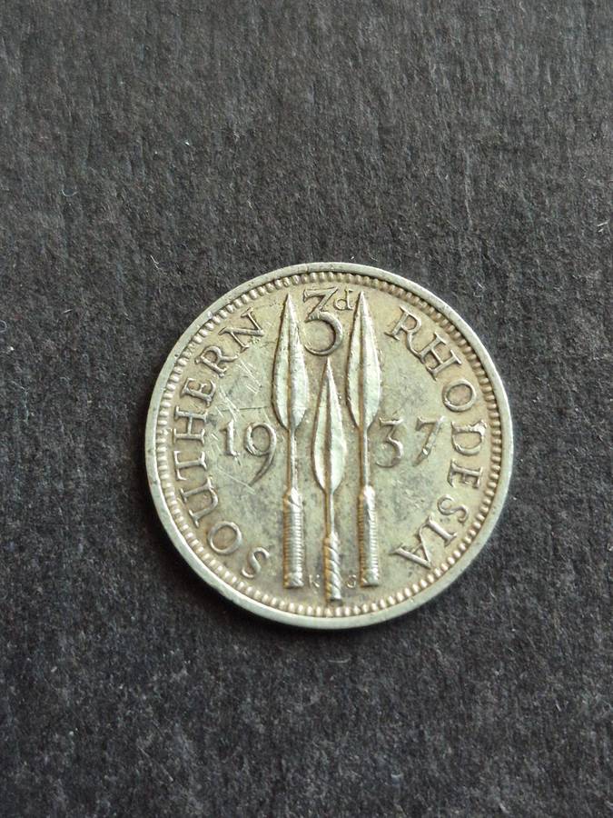 Southern Rhodesia Threepence 1937