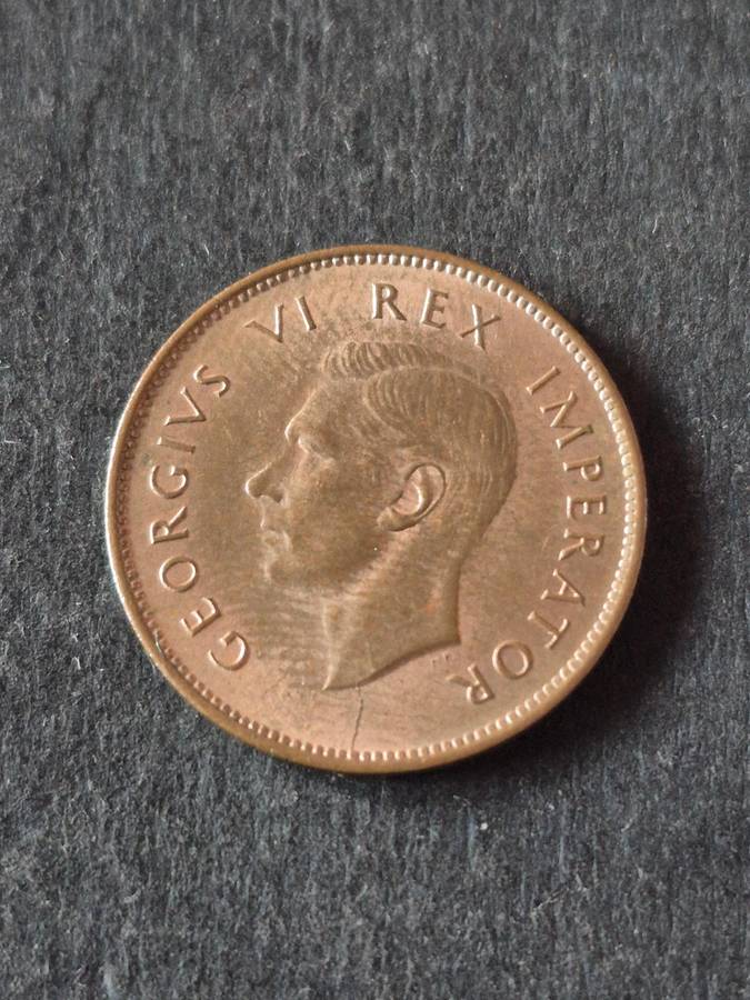 Union Farthing 1943 EF+/UNC