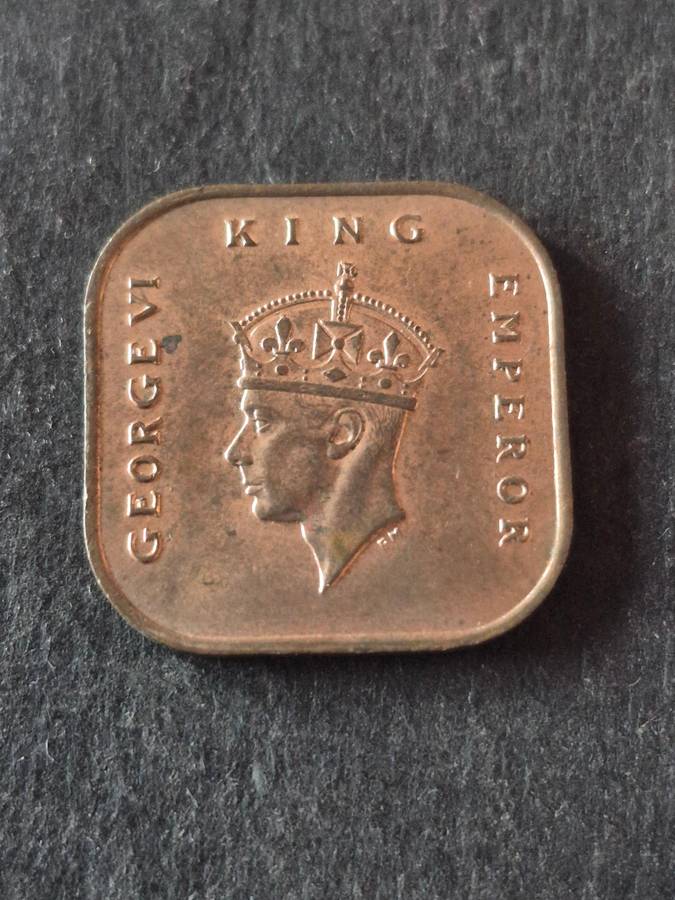 Commissioner of Currencies Malaya One Cent 1945 UNC