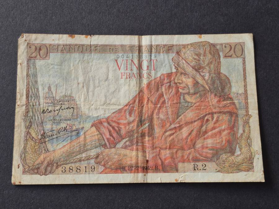 France 20 Francs 1942