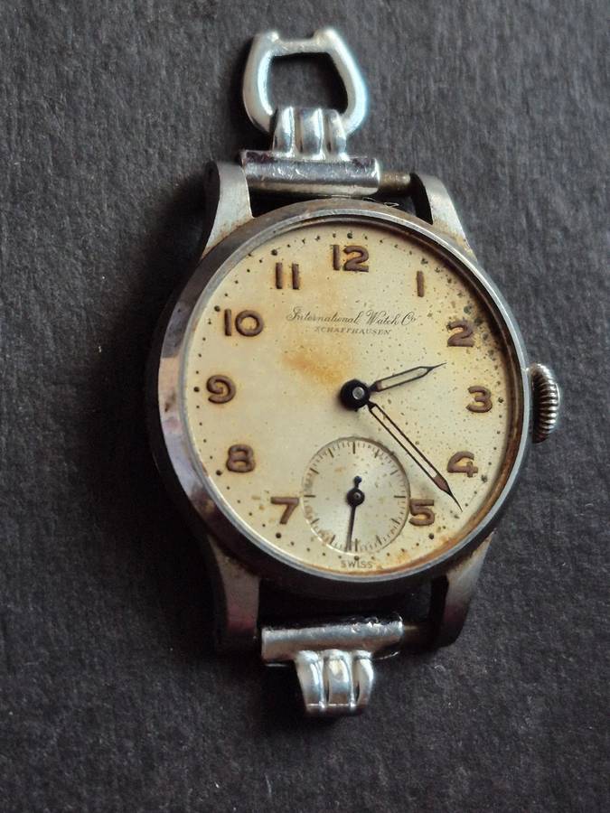 Vintage Schaffhausen Ladies Mechanical Wrist Watch International Watch Co. nice condition