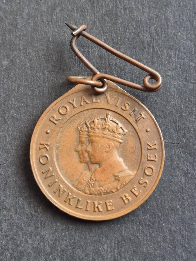 Royal Visit 1947 Bronze Medallion