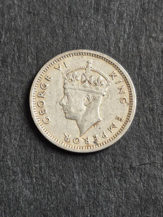 Southern Rhodesia Threepence 1941 Silver