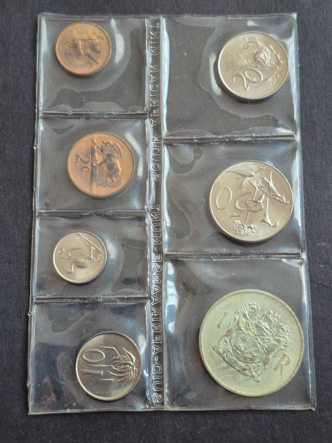SA Mint Pack 1969 English (scarce date)