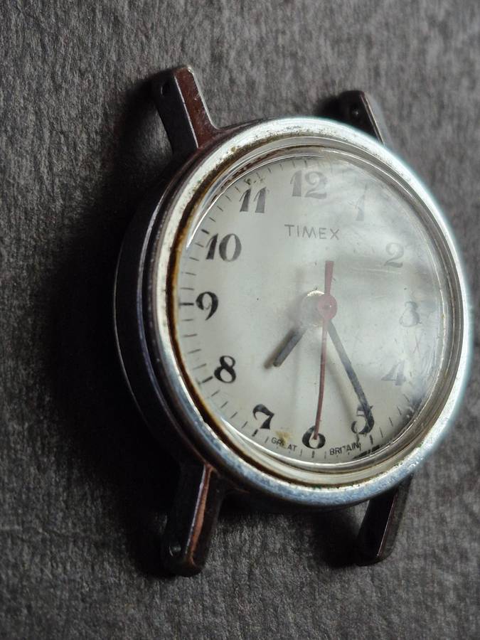 Vintage Ladies Timex Mechanical Wrist Watch Great Britain (not working)