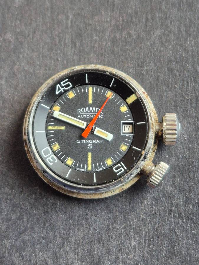 Vintage Ladies Roamer Automative Stingray Mechanical Wrist Watch (not working)