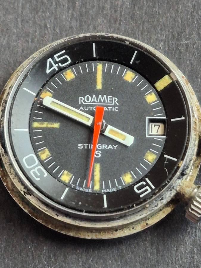 Vintage Ladies Roamer Automative Stingray Mechanical Wrist Watch (not working)