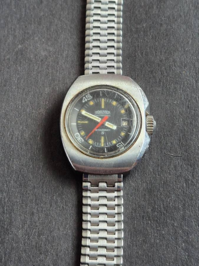 Vintage Ladies Roamer Automative Stingray Mechanical Wrist Watch (not working)