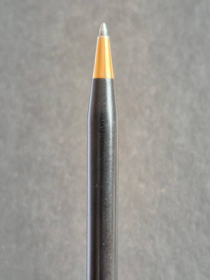 Vintage Cross Matte Black Ballpoint Pen needs refill