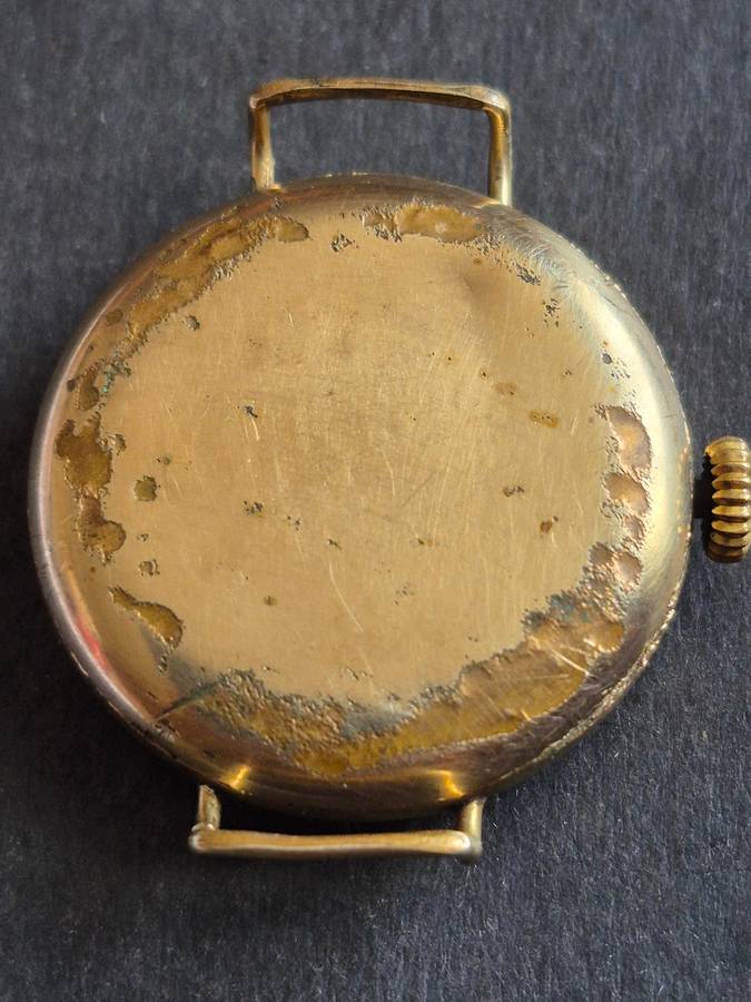 Vintage Buren Rolled Gold Mechanical Wrist Watch (not working)