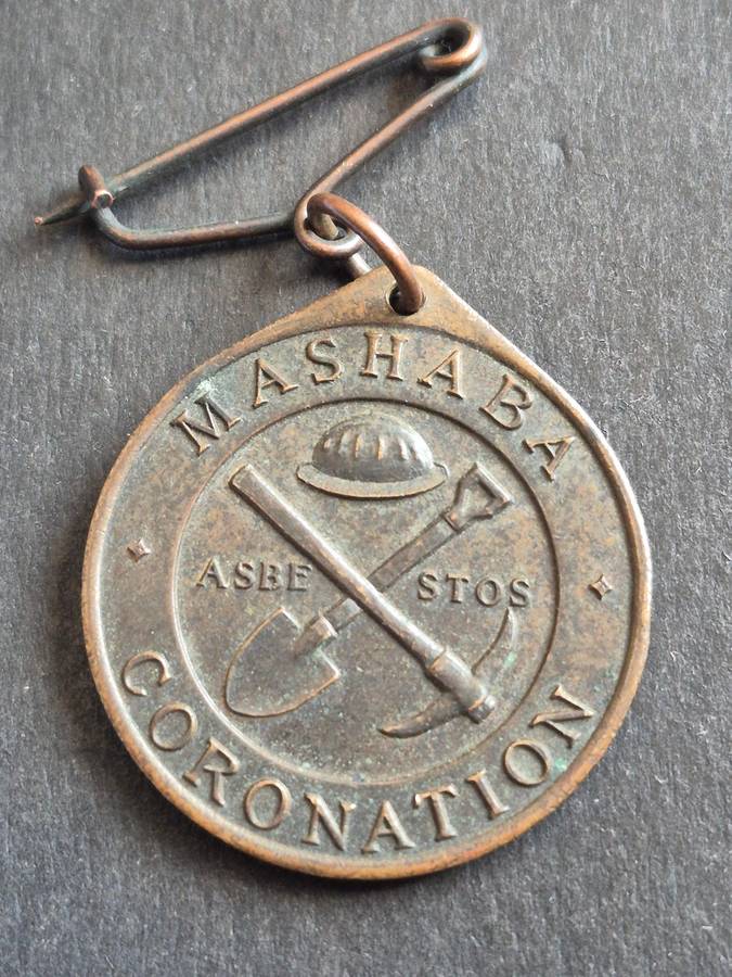 Scarce Mashaba Coronation 1953 Queen Elizabeth II Medallion