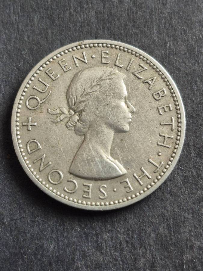 Rhodesia and Nyasaland 2 Shillings 1955